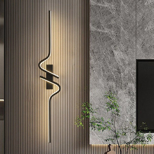 Bedroom Bedside Lamp Modern Minimalist Background Wall Lamp - Hearth & Lume