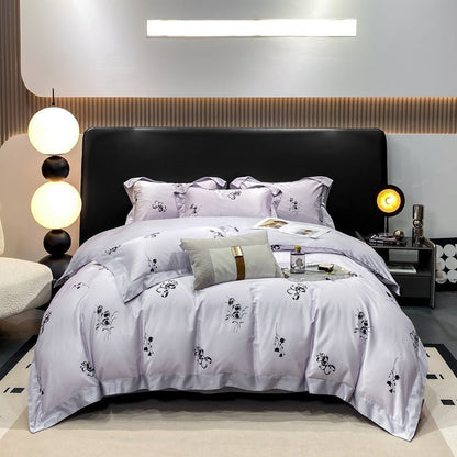 Autumn Light Luxury High - grade Cotton Long - staple Cotton Four - piece Cotton - Hearth & Lume