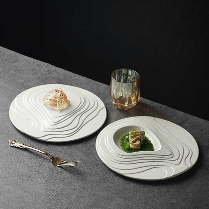 Dessert Steak Terrace Creative Ceramic Western Plate - Hearth & Lume