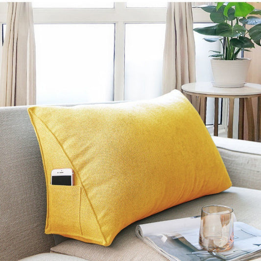 Fashion Personality Triangle Long Waist Cushion Tatami