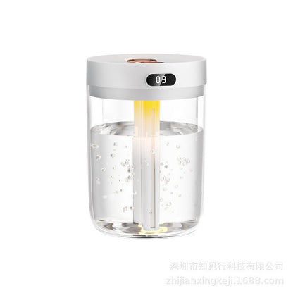 Usb Large Capacity Air Humidifying Double Spray Humidifier - Hearth & Lume