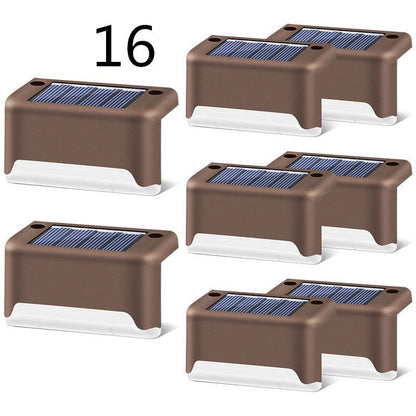 New Upgrade Waterproof LED Solar Fence Lamp Solar Deck Lights - Hearth & Lume