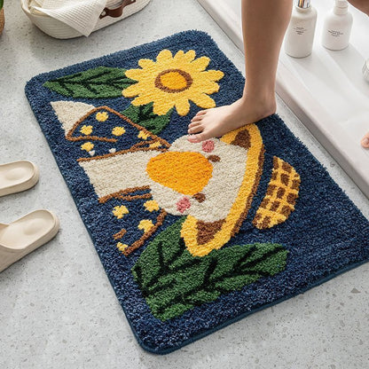 Cartoon Household Bathroom Mats Bathroom Absorbent Non - slip Mat - Hearth & Lume