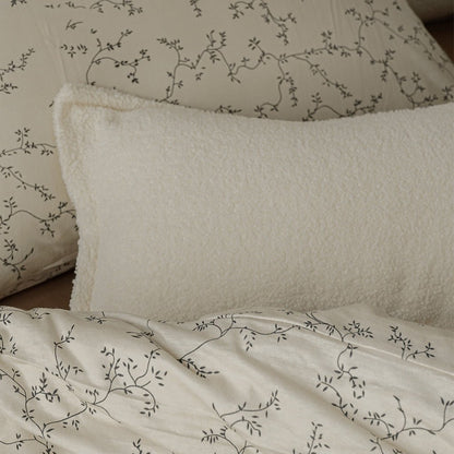 Simple With Grain Cashmere Lamb Cashmere Pillow - Hearth & Lume