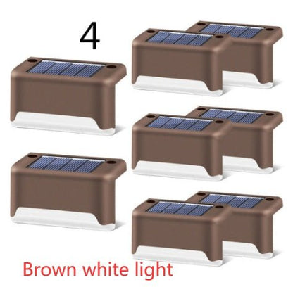 New Upgrade Waterproof LED Solar Fence Lamp Solar Deck Lights - Hearth & Lume