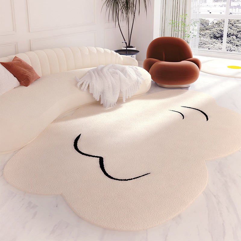 Cream Style Bedroom Balcony Carpet - Hearth & Lume
