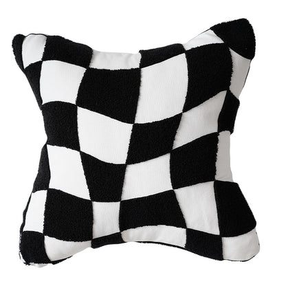 Checkerboard Pillow Living Room Sofa Combination Pillow Set - Hearth & Lume
