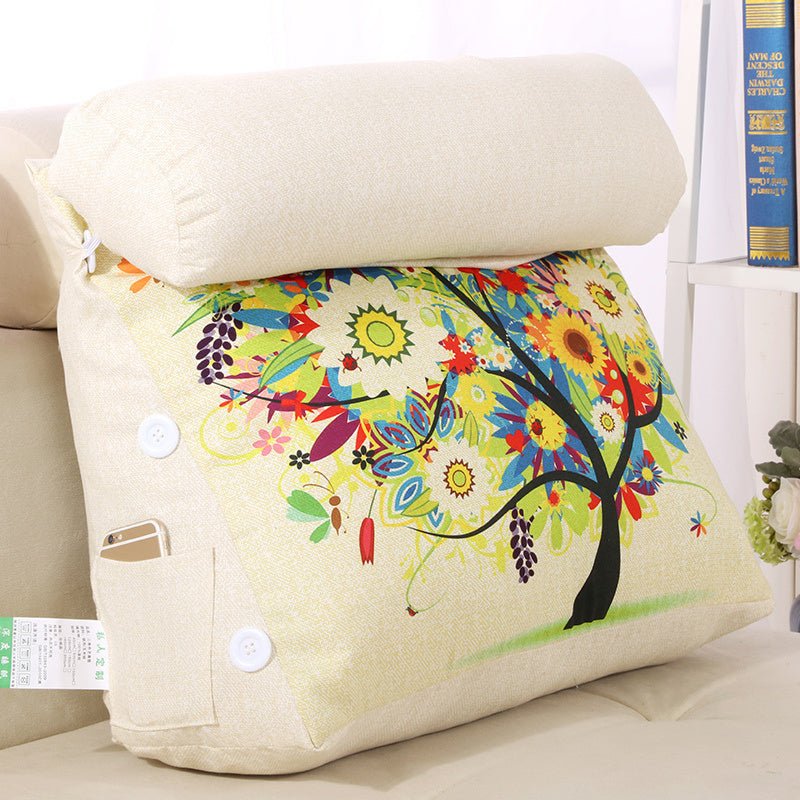 Neck Protection Pillow On Bed Removable And Washable - Hearth & Lume