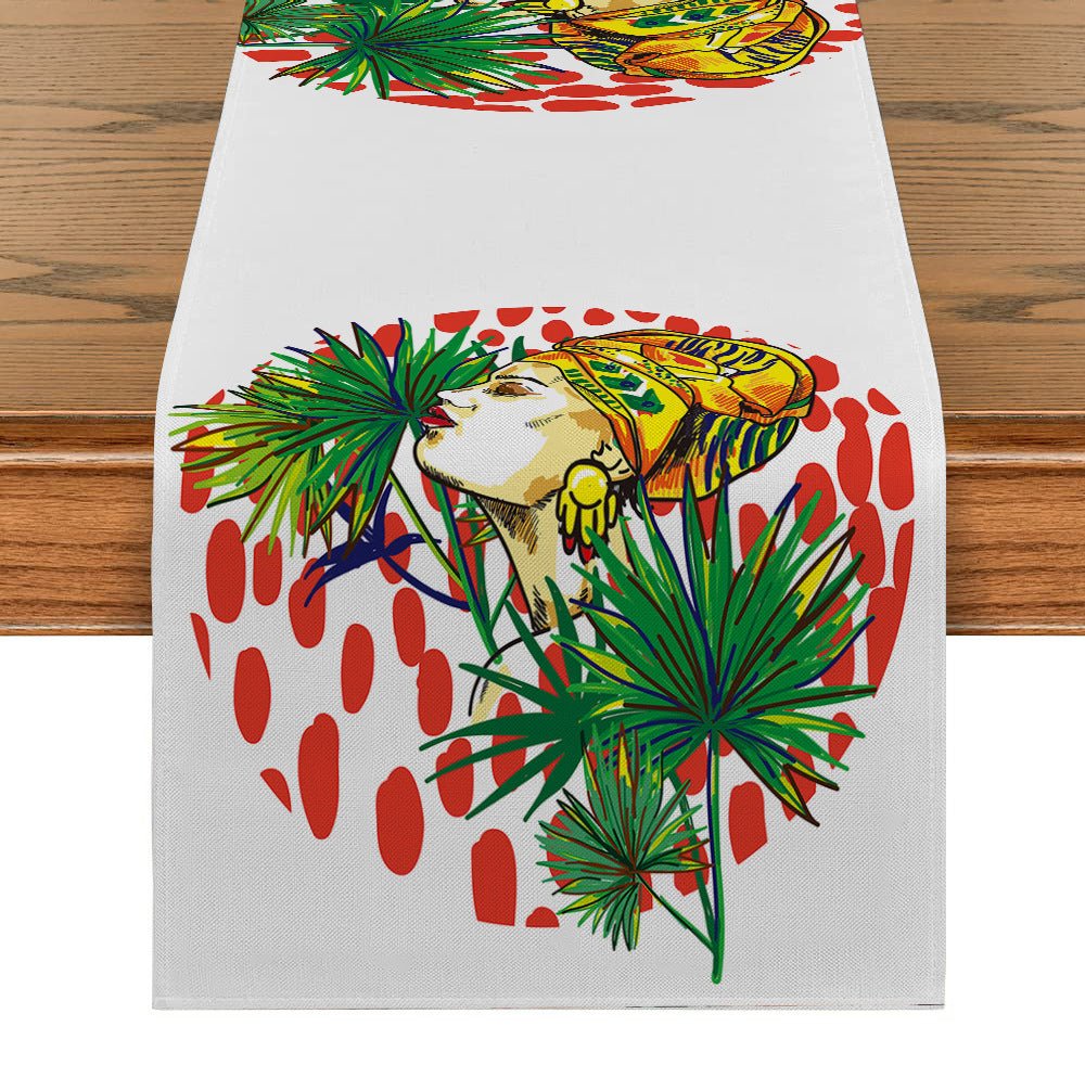 Table Runner National Geometric Tea Table - Hearth & Lume