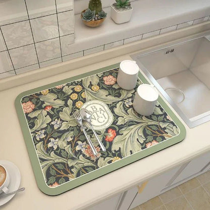 Diatom Ooze Absorbent Kitchen Table Mat - Hearth & Lume