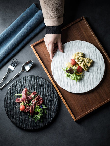 Porcelain Dinner Plate Household Hotel Steak Plate - Hearth & Lume