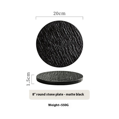 Porcelain Dinner Plate Household Hotel Steak Plate - Hearth & Lume