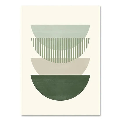 Green Plant Decorative Painting - Hearth & Lume