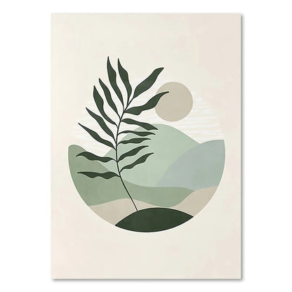 Green Plant Decorative Painting - Hearth & Lume