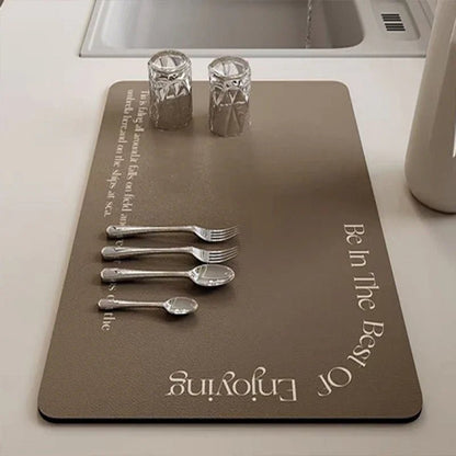 Diatom Ooze Absorbent Kitchen Table Mat - Hearth & Lume
