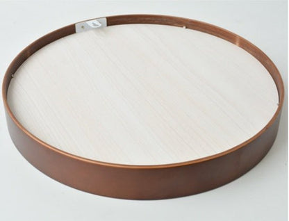 Bathroom Solid Wood Simple Bathroom Mirror Bedroom Hanging Mirror - Hearth & Lume