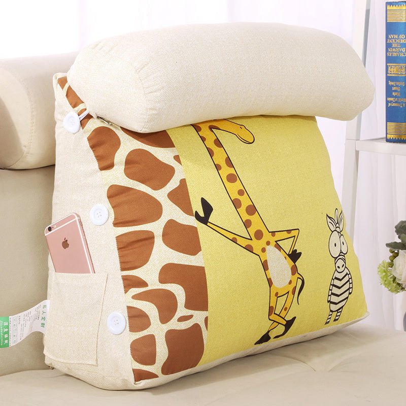 Neck Protection Pillow On Bed Removable And Washable - Hearth & Lume