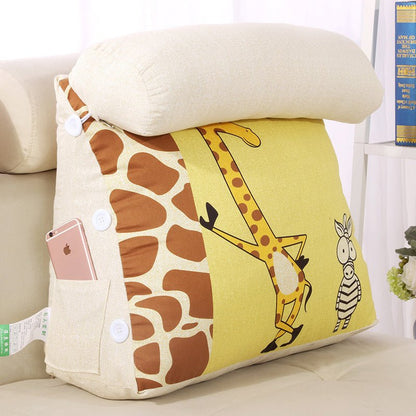 Neck Protection Pillow On Bed Removable And Washable - Hearth & Lume