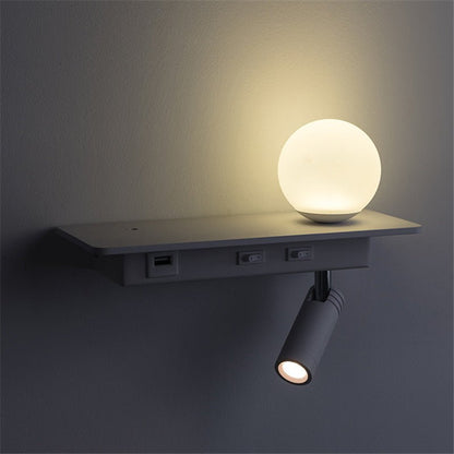 Modern Minimalist Bedroom Wall Lamp Corridor Aisle LED Light - Hearth & Lume