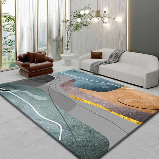 Simple Geometric Bedside Rug Full Of Decorative Floor Mats - Hearth & Lume