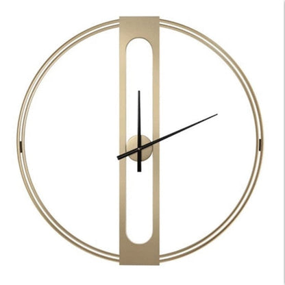Modern Minimalist Fashion Round Living Room Wall Clock - Hearth & Lume