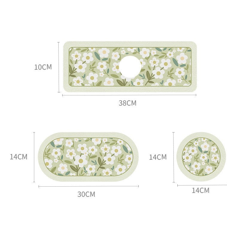 Simple Drain Pad Bathroom Faucet Suction Speed Cheers Pad