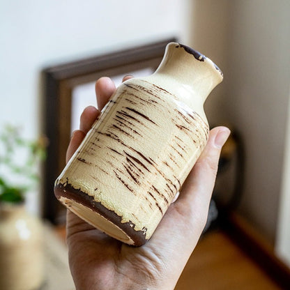 Retro Ice Cracked Ceramics Vase Dining Table Room Decorations - Hearth & Lume