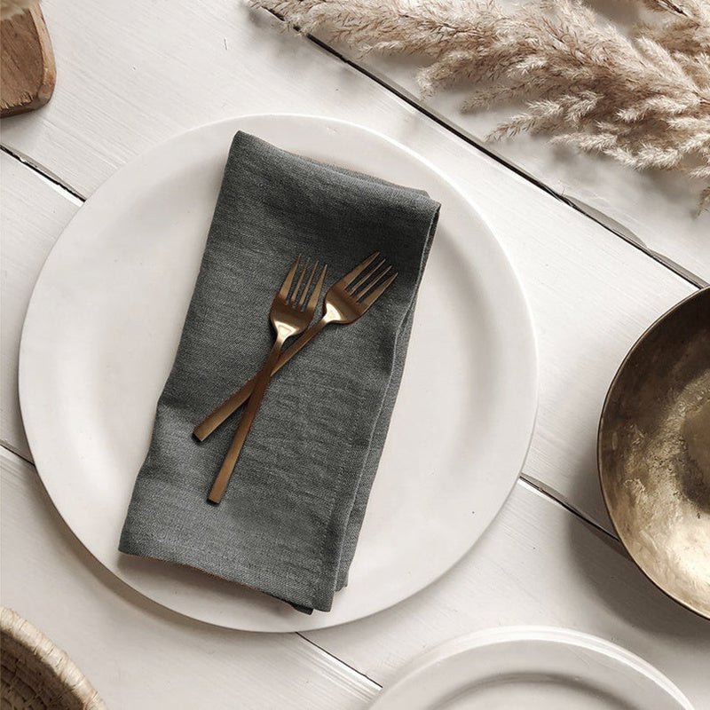 Simple Linen Napkin For Chinese And Western Food - Hearth & Lume