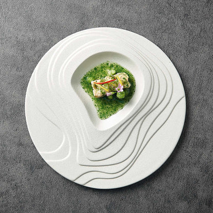 Dessert Steak Terrace Creative Ceramic Western Plate - Hearth & Lume