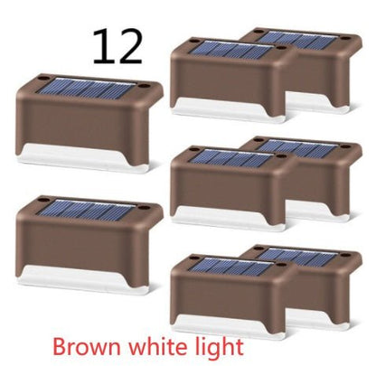 New Upgrade Waterproof LED Solar Fence Lamp Solar Deck Lights - Hearth & Lume