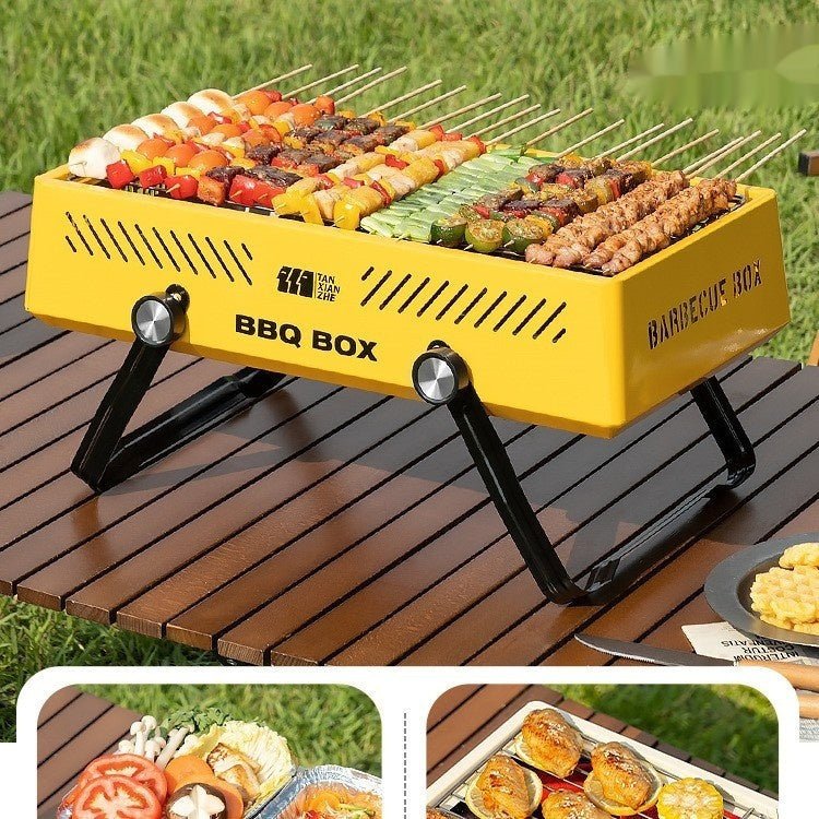 Household Stainless Steel Outdoor Barbecue Grill - Hearth & Lume