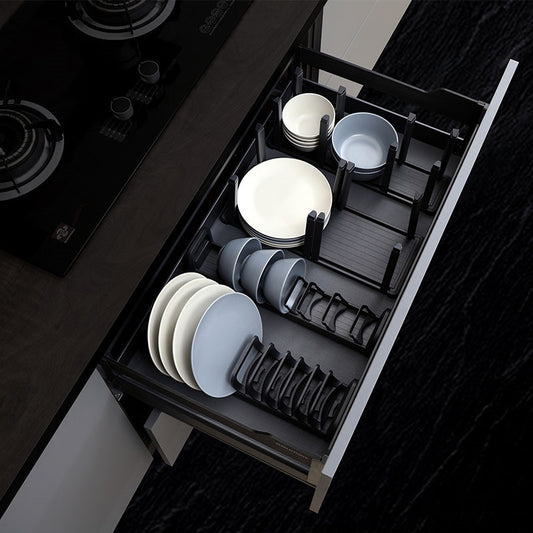 European Style Drawer Dish Storage Kitchen Dish Rack - Hearth & Lume