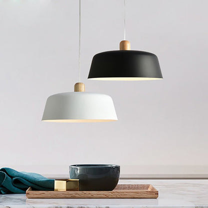 Nordic Wood Pendant Lighting Fixture Luminaire - Hearth & Lume