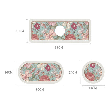 Simple Drain Pad Bathroom Faucet Suction Speed Cheers Pad