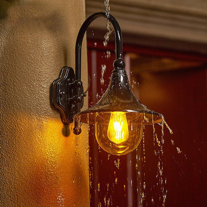 Outdoor Wall Lamp Horn Wall Lamp Outdoor Gate Lamp - Hearth & Lume