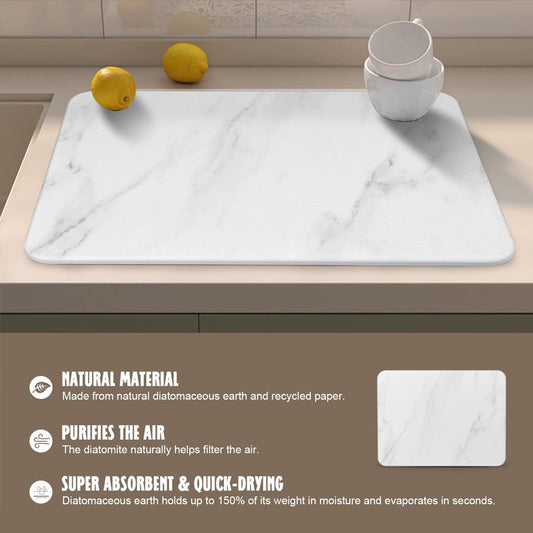 Diatomite Kitchen Table Hard Mat