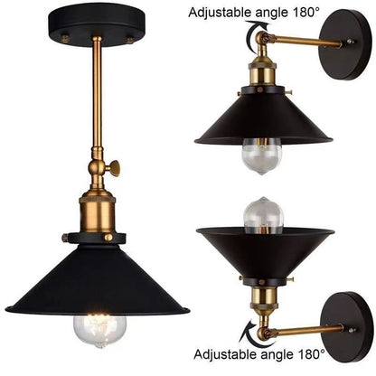 Nordic Simple American Wall Lamp Industrial Style Retro Indoor Wall Lamp - Hearth & Lume