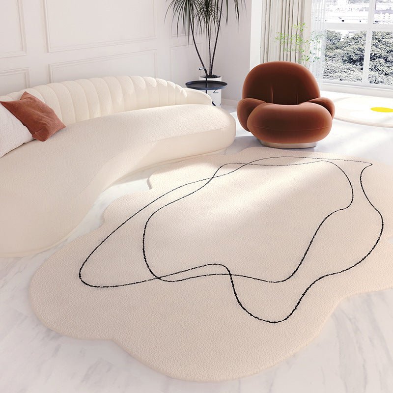 Cream Style Bedroom Balcony Carpet - Hearth & Lume