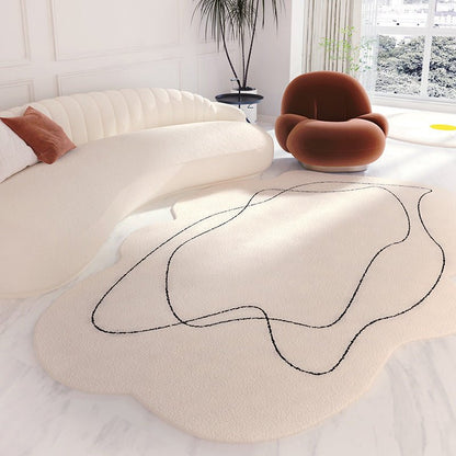 Cream Style Bedroom Balcony Carpet - Hearth & Lume