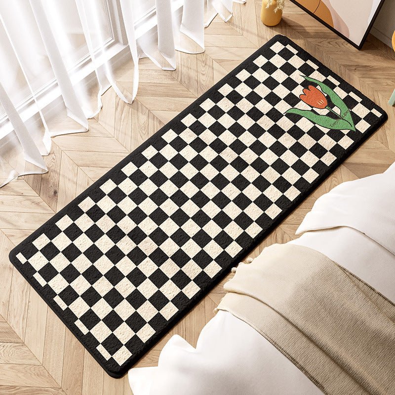 New Strip Bed Rug For Bedroom - Hearth & Lume