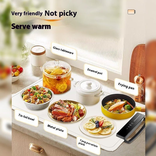 Multifunctional Dishes Warming Keeping Plate - Hearth & Lume