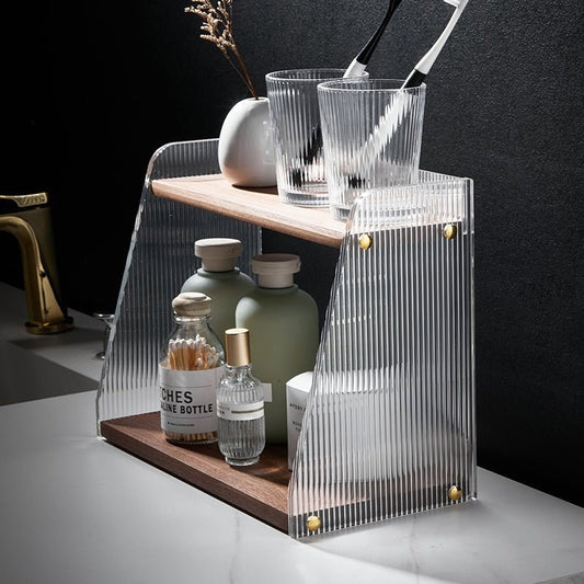 Bathroom Countertop Commodity Shelf Acrylic Storage Rack - Hearth & Lume