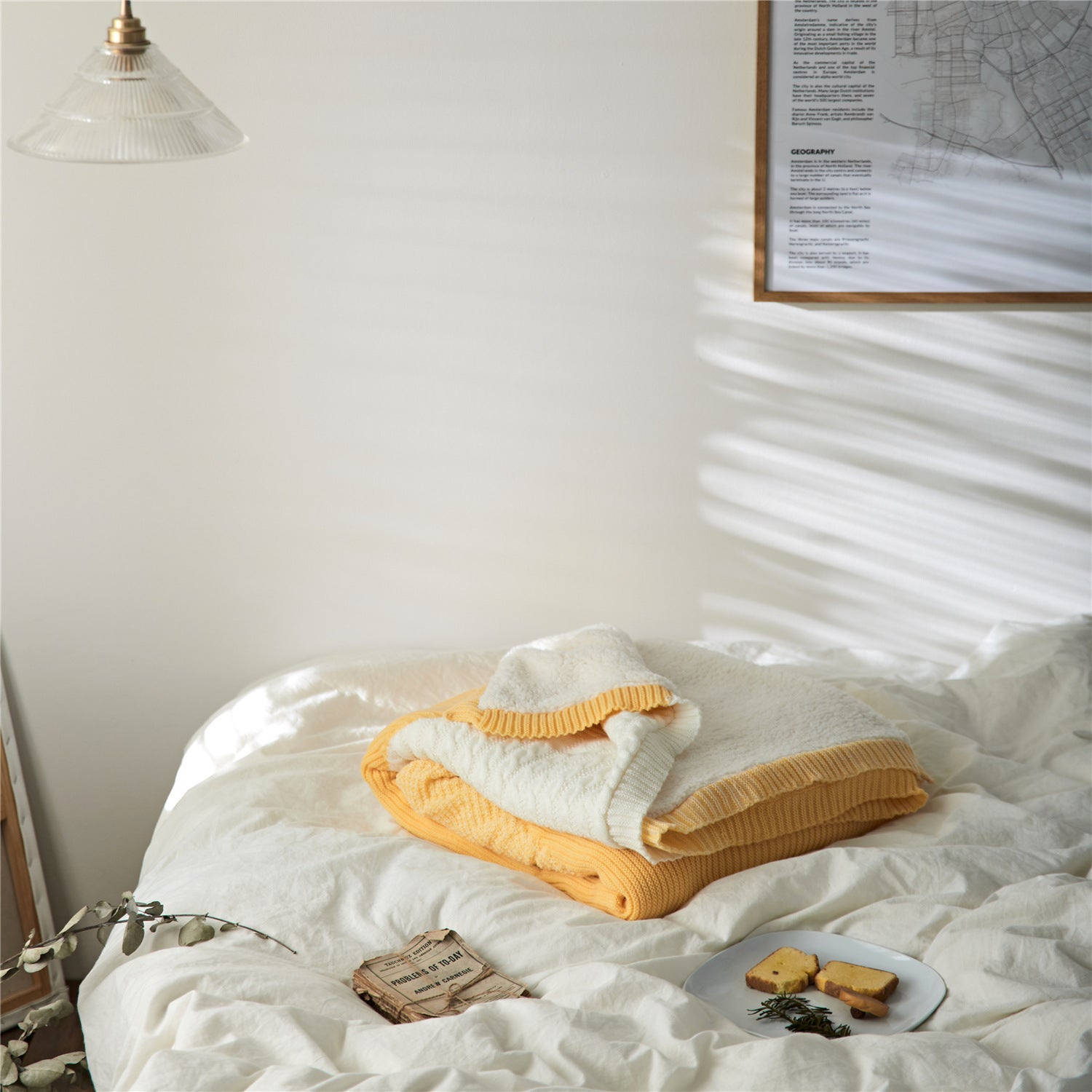 Lamb Cashmere Thickened Warm Blanket Quilt Knitting - Hearth & Lume