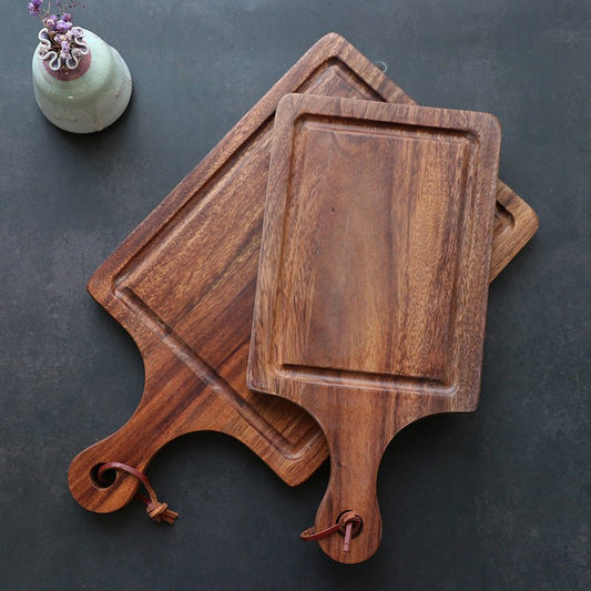 Japanese Solid Wood Fruit Cutting Board - Hearth & Lume