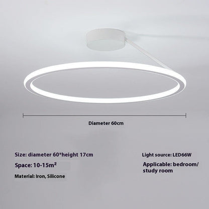 Simple Modern Led Ceiling Light Room Round Lighting - Hearth & Lume