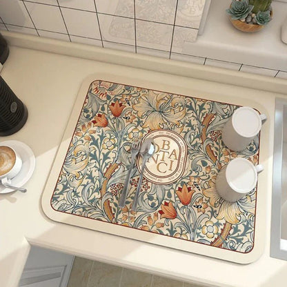 Diatom Ooze Absorbent Kitchen Table Mat - Hearth & Lume