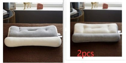 Anti - traction Soybean Fiber Pillow Neck Protection Pillow Simple Health Comfort - Hearth & Lume