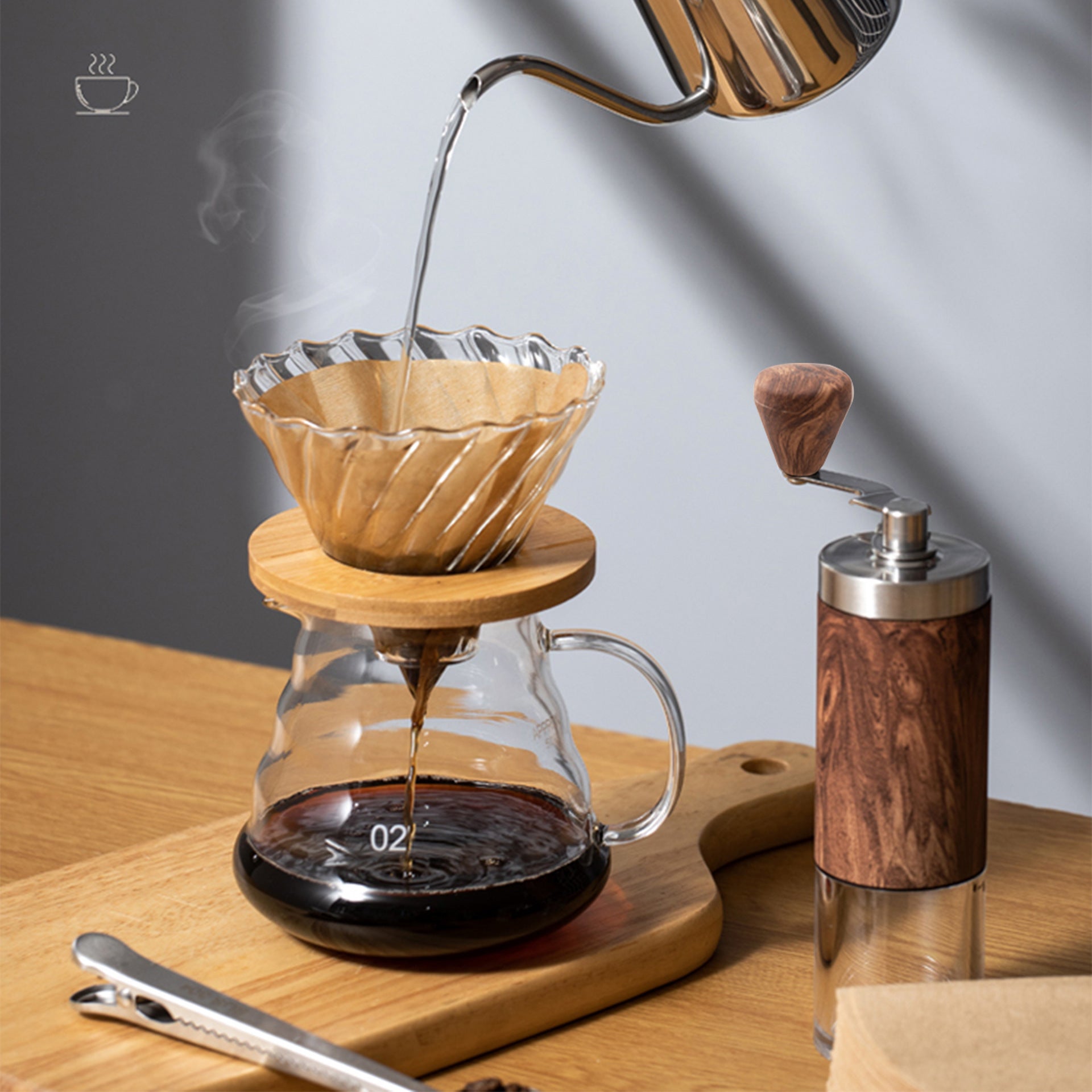 Hand Brewed Coffee Set Outdoor - Hearth & Lume