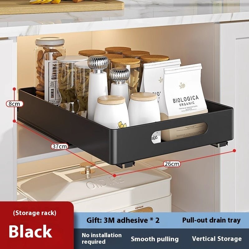 Kitchen Sink Pull - out Storage Rack - Hearth & Lume