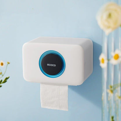 Bathroom Wall - mounted Punch - free Paper Holder - Hearth & Lume